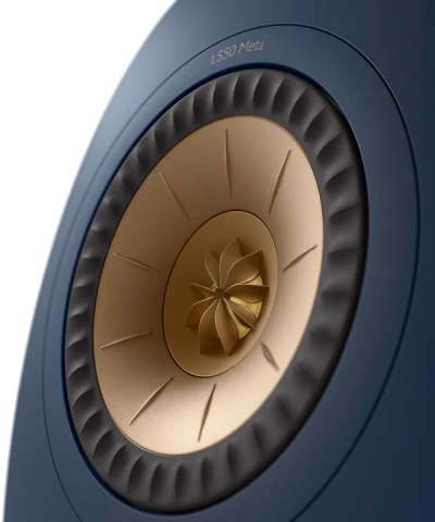 KEF LS50 Meta Two Way Bass Reflex Bookshelf Loudspeakers - LS50METBL