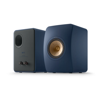 KEF LS50 Meta Two Way Bass Reflex Bookshelf Loudspeakers - LS50METBL