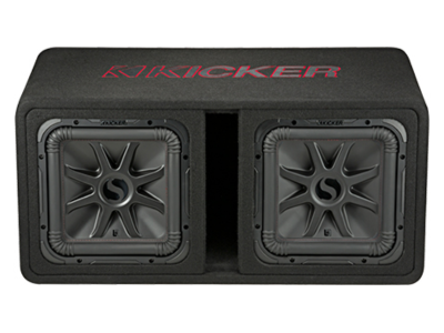 Kicker 12 Inch L7R 2-Ohm Enclosure - DL7R12
