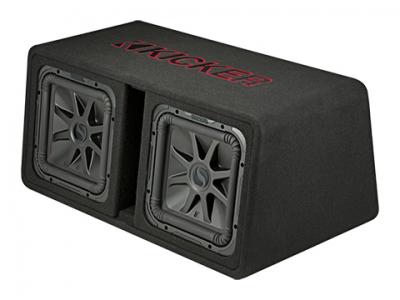 Kicker 12 Inch L7R 2-Ohm Enclosure - DL7R12