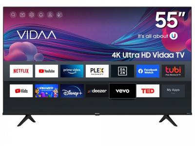 55" Hisense 55A7GV 4K Ultra HD Vidaa TV