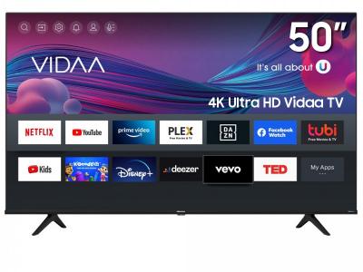 50" Hisense 50A7GV 4K Ultra HD Vidaa TV