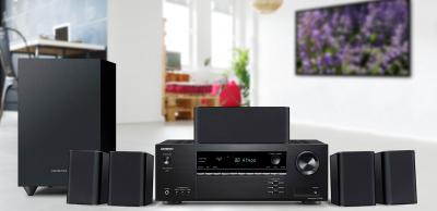 Onkyo 5.1- Ch Home Theater Receiver & Speaker Package - HTS3910