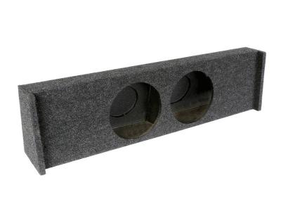 Atrend Dual 10 Inch Sealed Carpeted Subwoofer Enclosure - A362-10CP