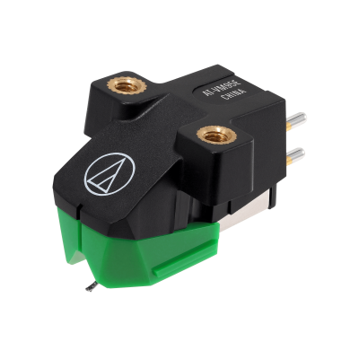 Audio Technica Dual Moving Magnet Cartridge With 0.3 x 0.7 Mil Elliptical Stylus - AT-VM95E