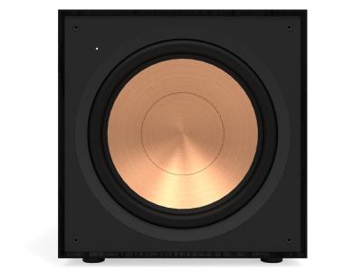 Klipsch 12 Inch Subwoofer in Black Textured Wood Grain Vinyl - R121SW