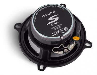 Alpine 5 Inch S-Series Coaxial 2-Way Speaker Set - S2-S50