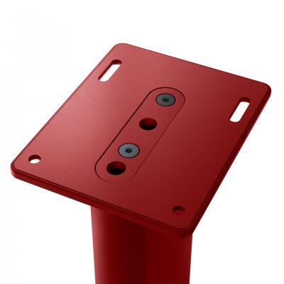 KEF Floor Stand With Spike Discs In Crimson Red - S2R