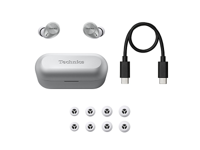 Technics EAH-AZ40M2(S) True Wireless Noise Cancelling Earphones with