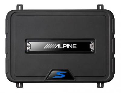Alpine Single 10 Inch Halo S-Series Shallow Pre-Loaded Subwoofer Enclosure - SS-SB10