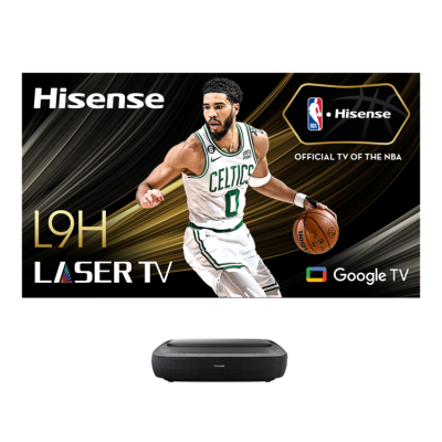 100" Hisense 4K HDR Trichroma Laser TV with Screen - 100L9H