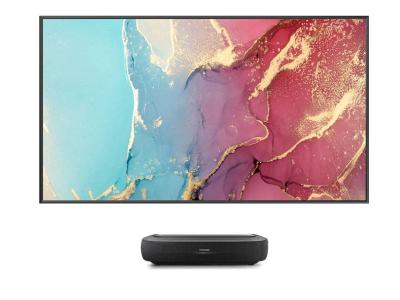 100" Hisense 4K HDR Trichroma Laser TV with Screen - 100L9H