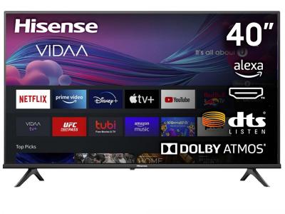 40" Hisense 40A4KV FHD VIDAA Smart TV