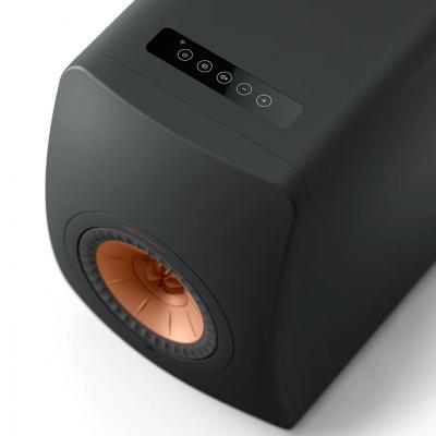 KEF LS50 Ultimate Wireless HiFi Speakers In Carbon Black - LS50WIIB