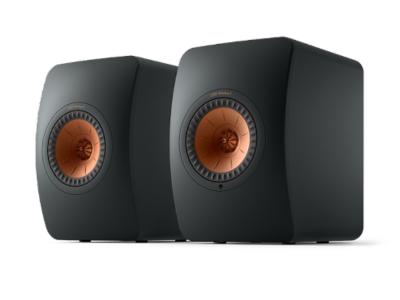 KEF LS50 Ultimate Wireless HiFi Speakers In Carbon Black - LS50WIIB